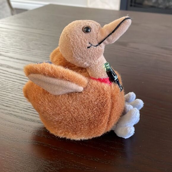 Kelp the Kiwi 1999 Coca-Cola International Bean Bag Plushie 5” tall collectable - Picture 3 of 8